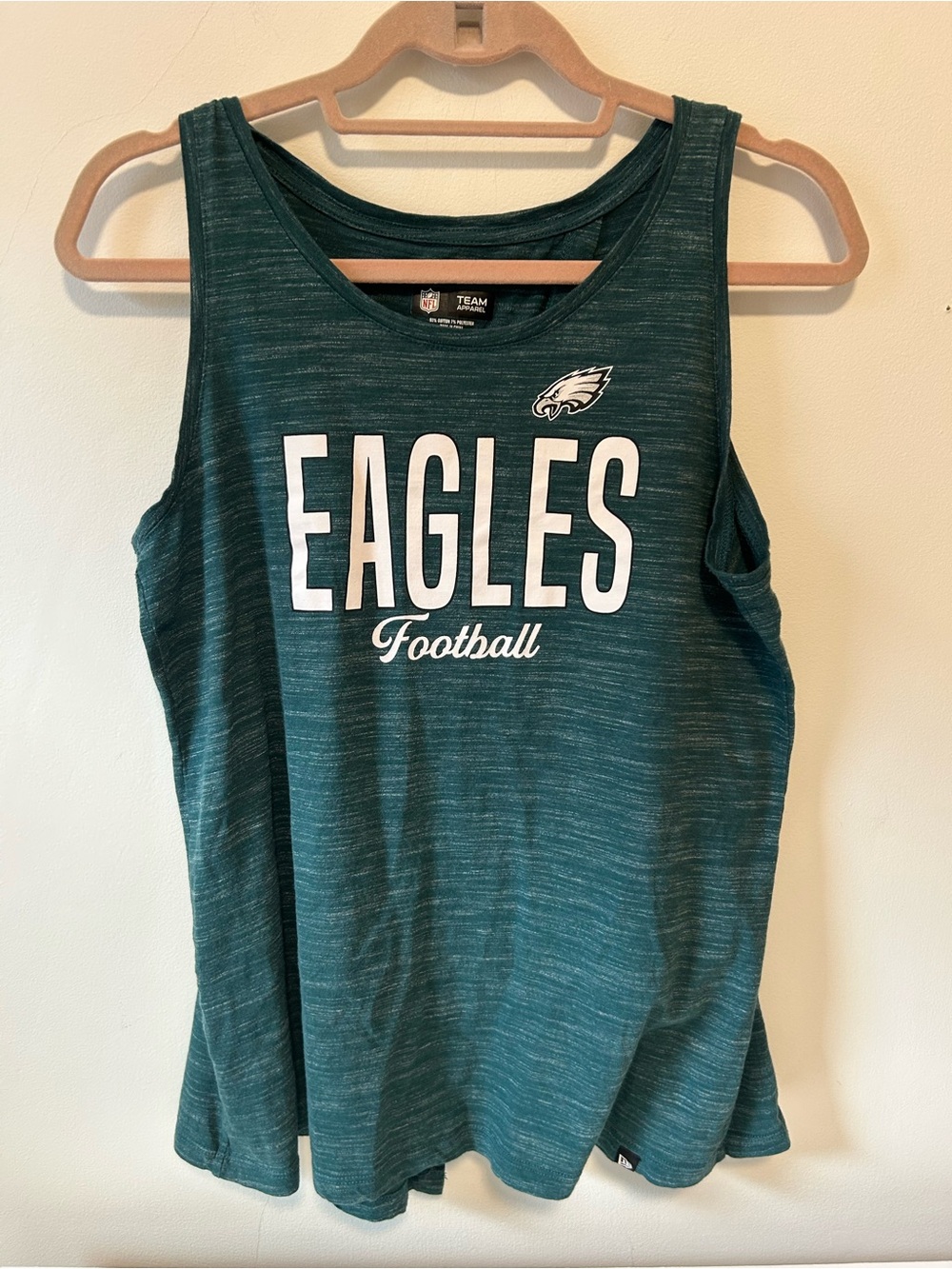 NFL Women’s Teal Eagles Football Tank Top